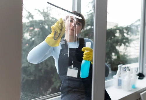 Nettoyage de vitres intérieures et extérieures à Anjouin